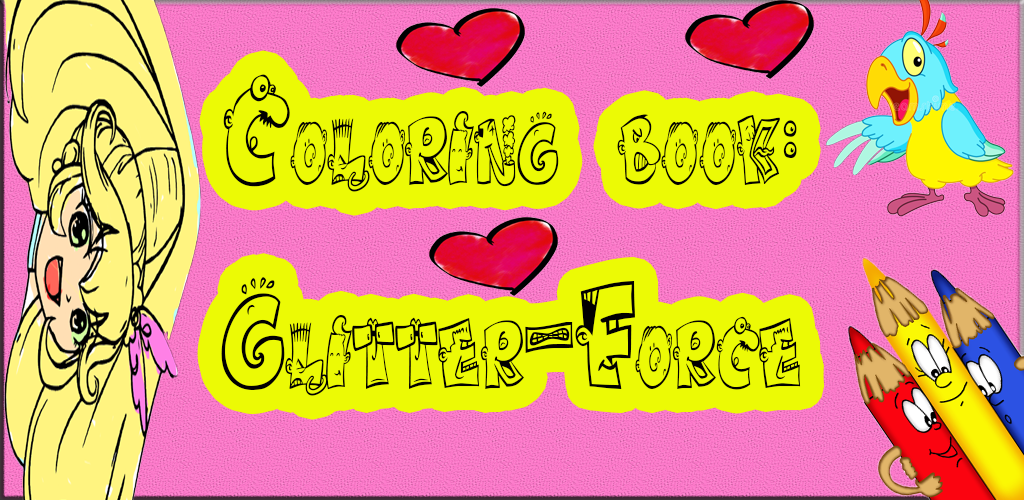 Banner of Glitterr Magical Doki Forces 색칠하기 책 1.0.18