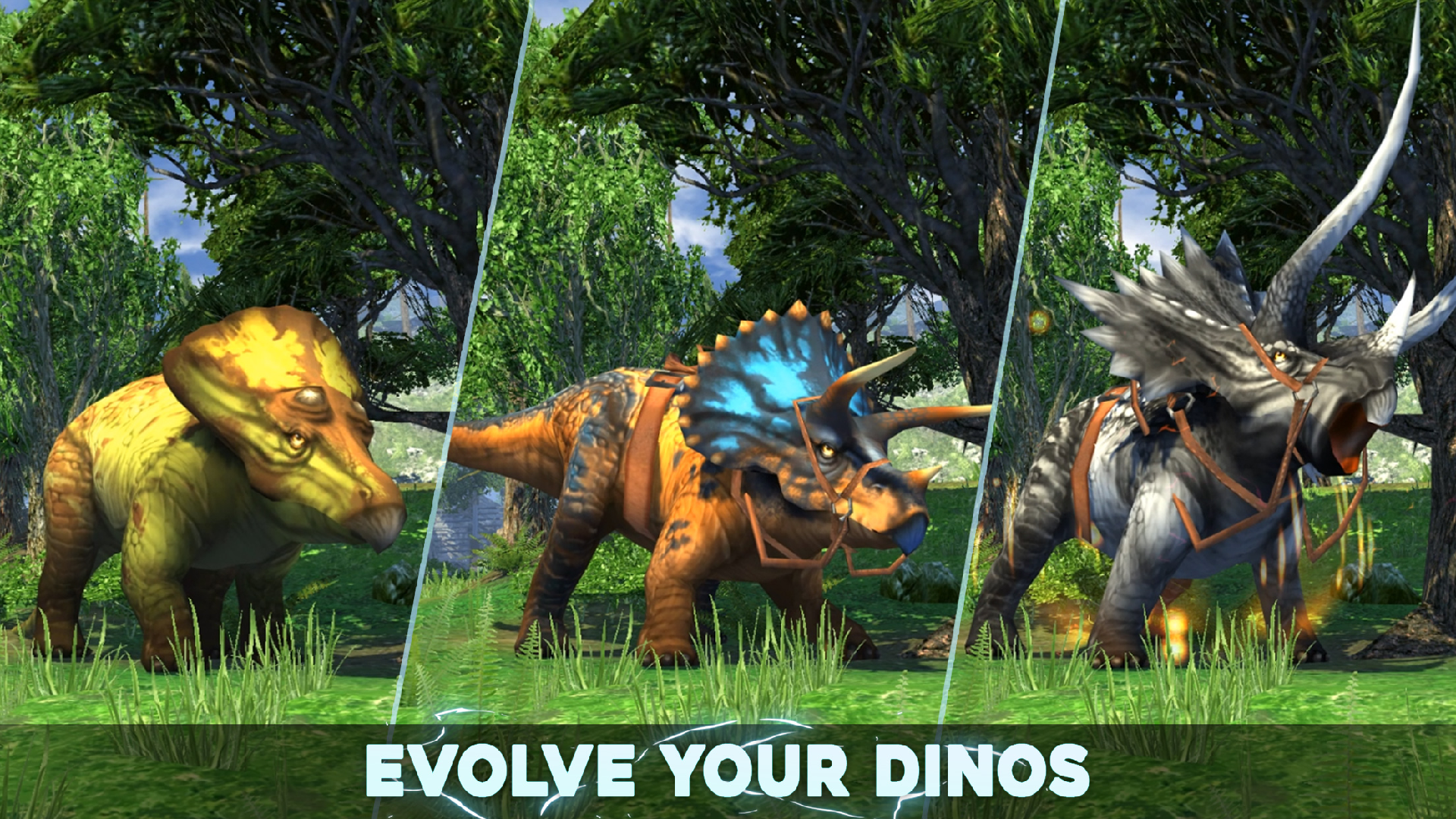 Dino Tamers - Jurassic MMO Game Screenshot