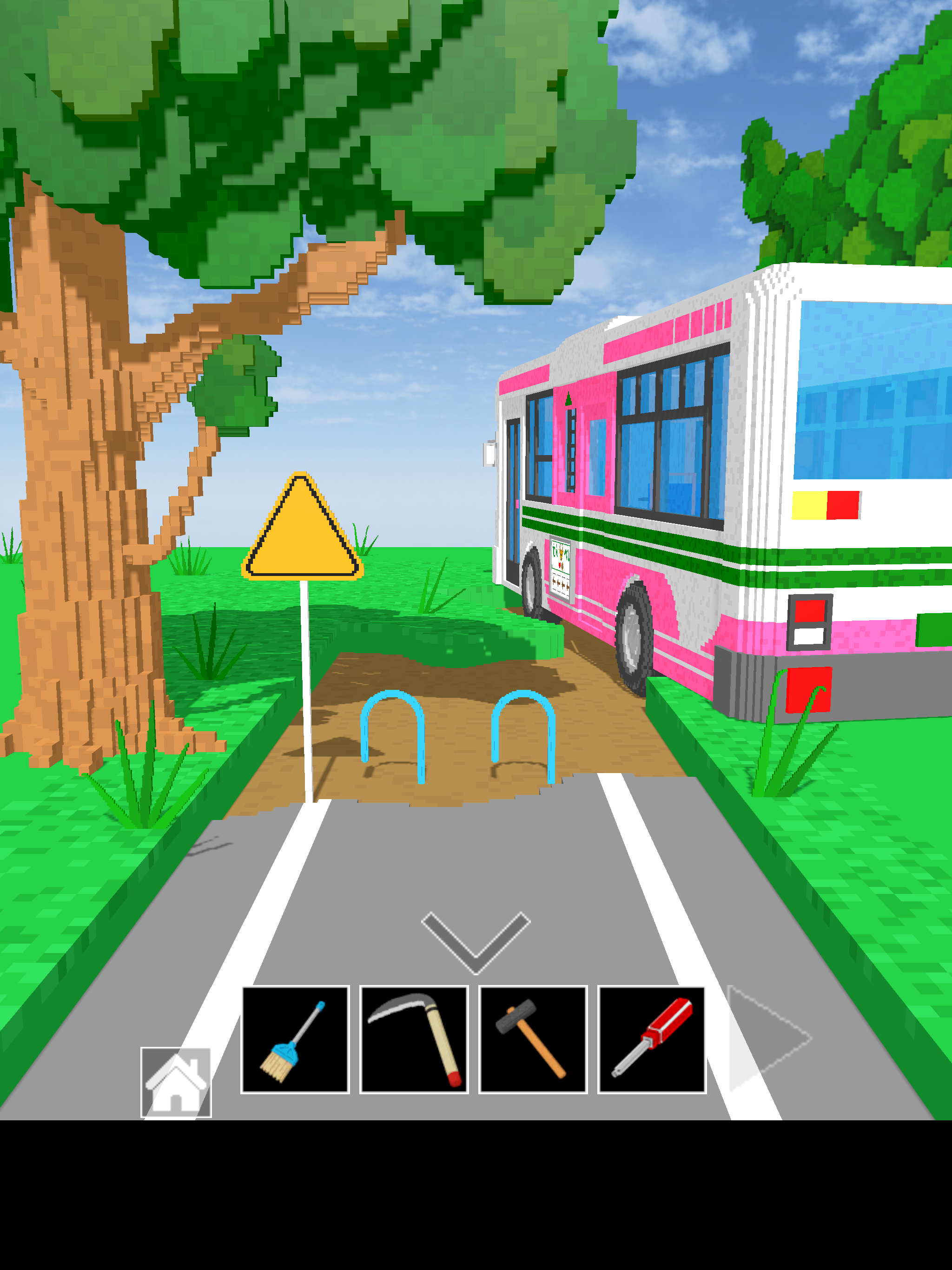 脱出ゲーム　道とガードレール 게임 스크린샷