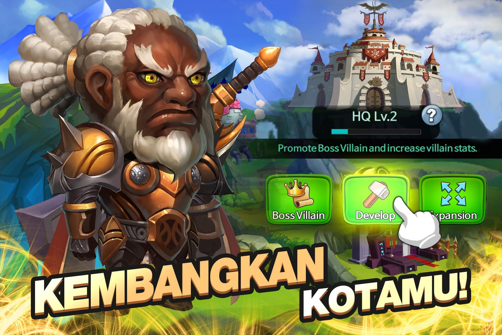 Super Villain War: Lost Heroes 遊戲截圖