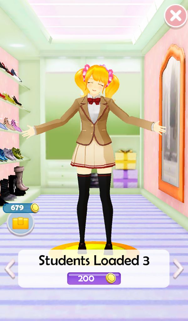 My Talking Girl screenshot game