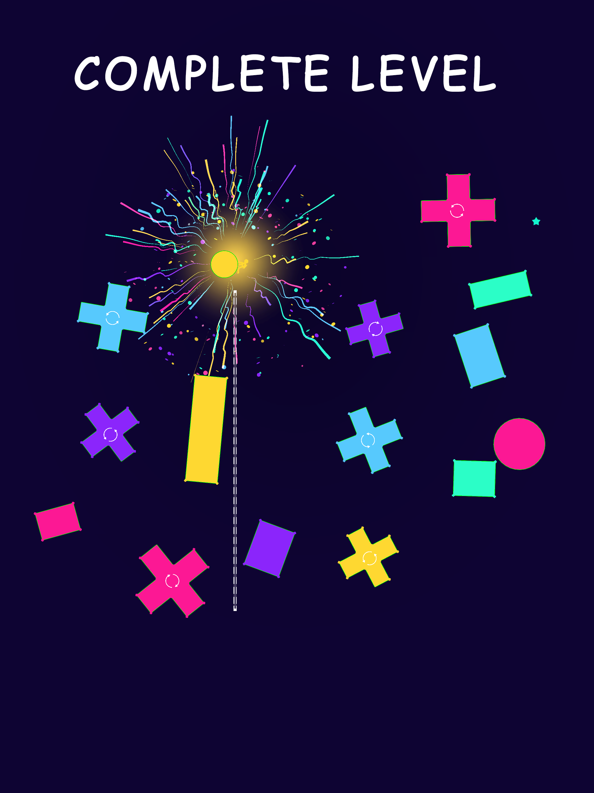 Light Up Jumping & Color Glow Game Screenshot