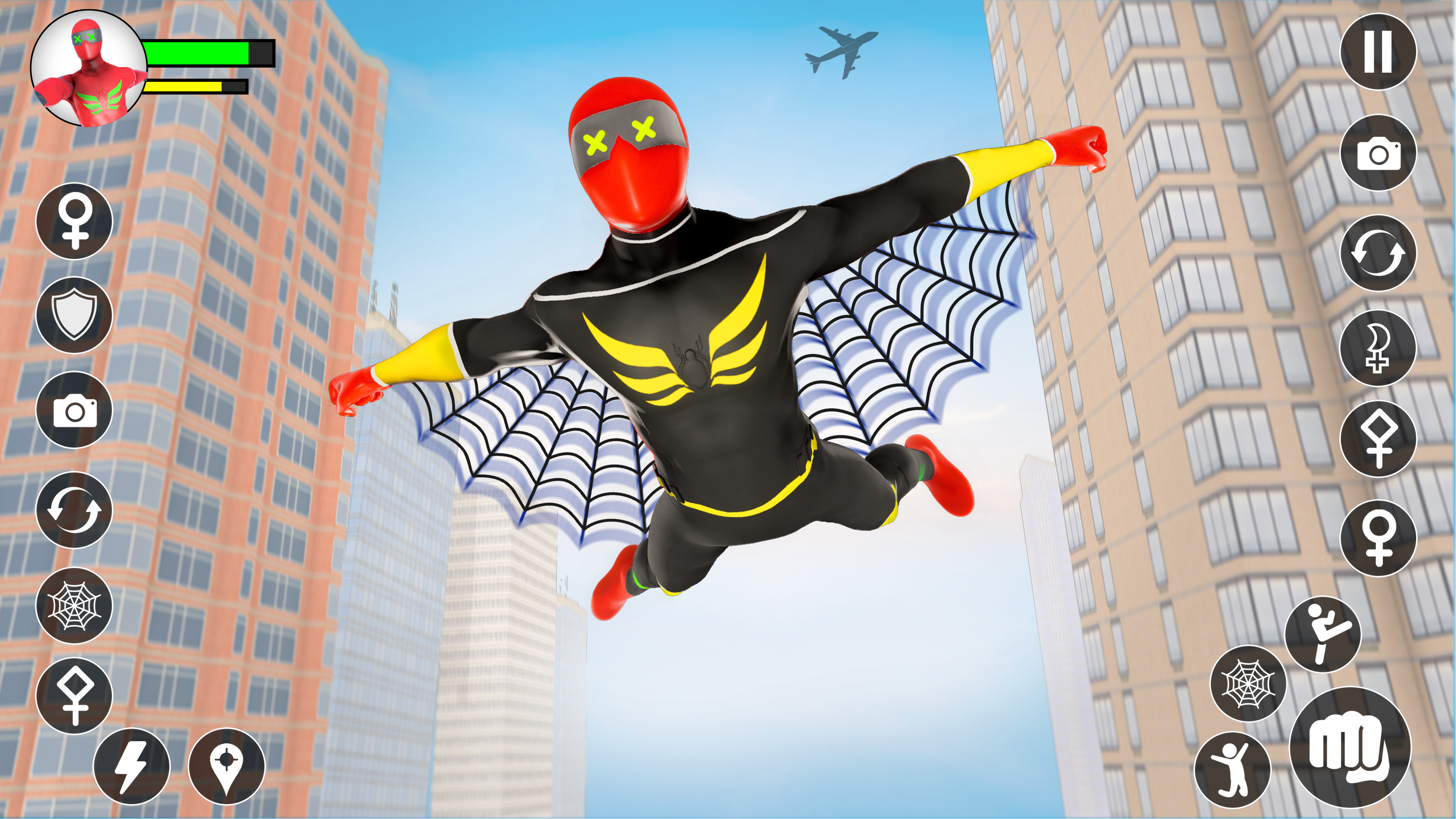 Spider Rope Hero Games and Superhero Games: Flying Hero Spider Fighter Hero  Games, Speed Hero City Rescue Game Spider Hero Fighting Game Flying  Superhero Spider Hero Man Game::Appstore for Android