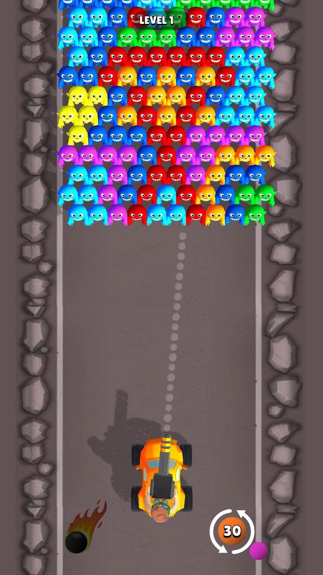 Bubble Zombies Game Screenshot