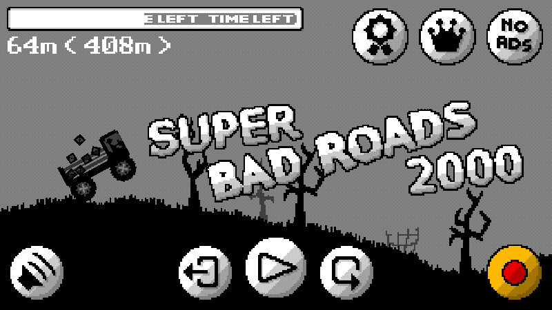 Screenshot of Super Bad Roads 2000