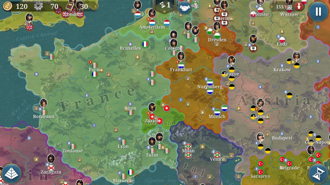 European War 6: 1804 -Napoleon screenshot game