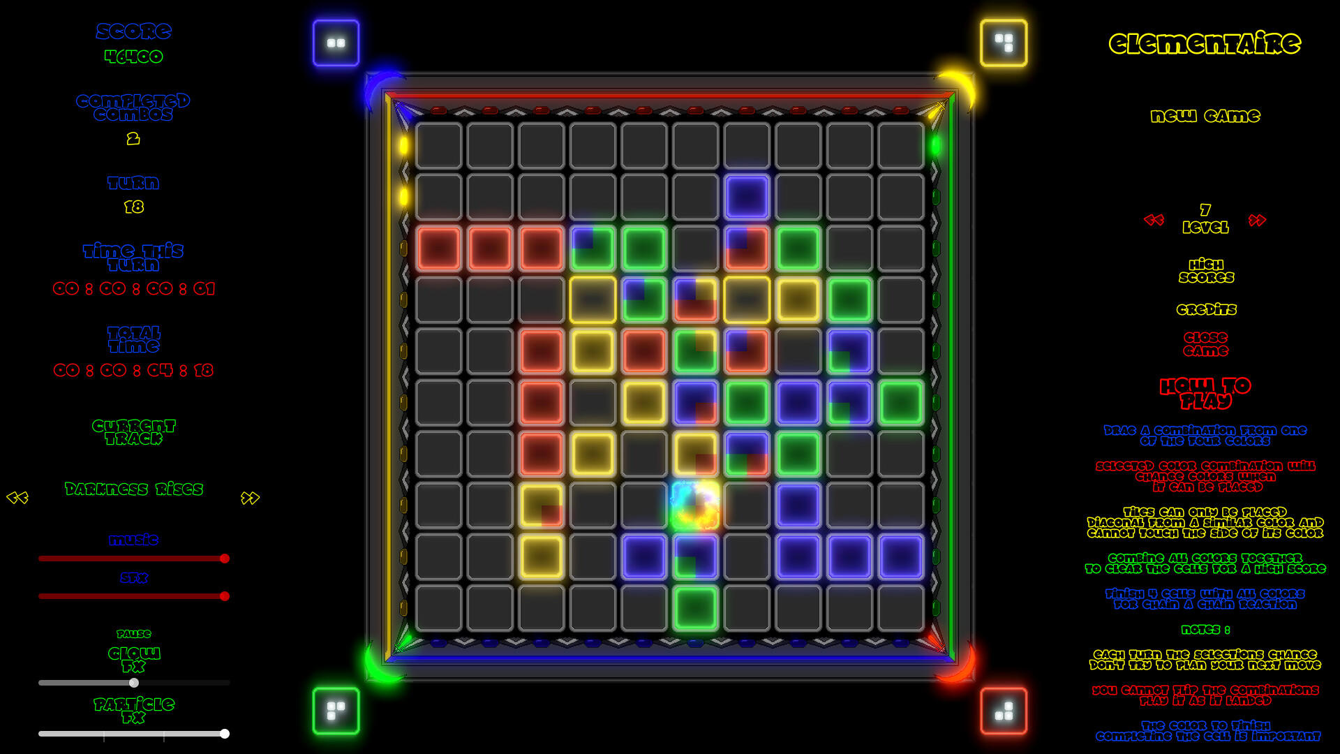 Elementaire screenshot game