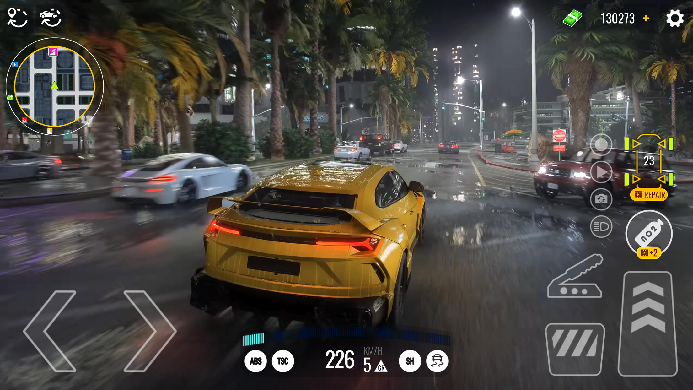 Screenshot of Driving Real Race City 3D
