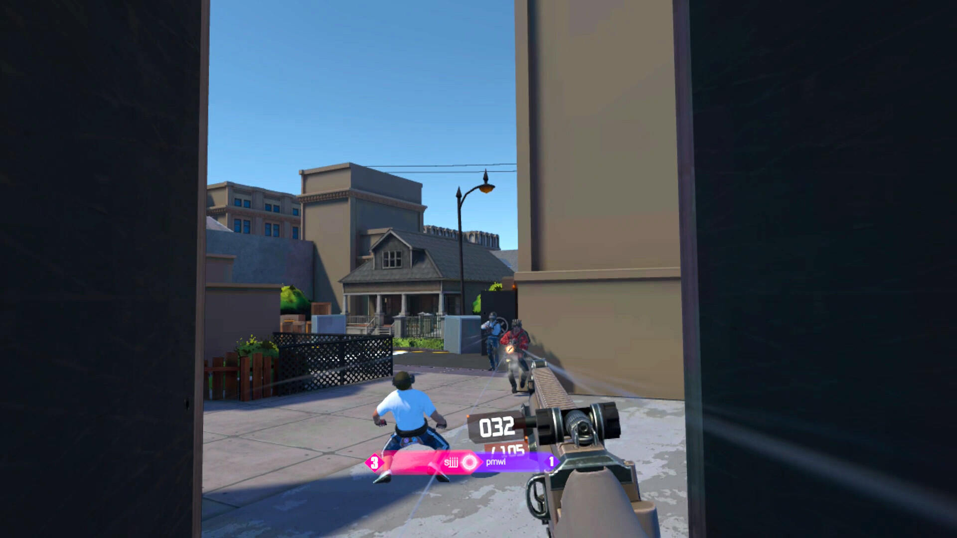 Screenshot of Bounty City: 3-Way Battle
