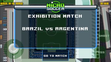 MicroSoccer Game Screenshot