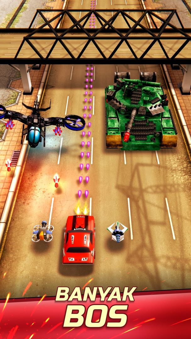 Chaos Road: Balap Tempur screenshot game