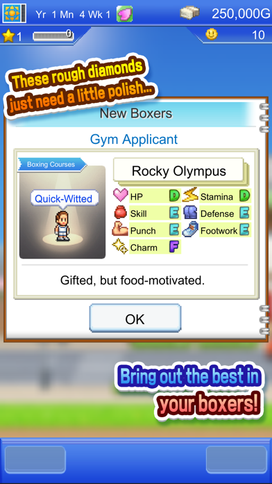 Screenshot of Boxing Gym Story