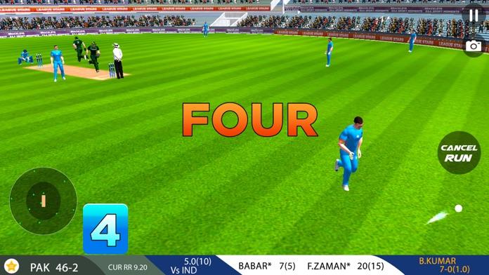 Screenshot of Cricket World Cup T20 ODI Game