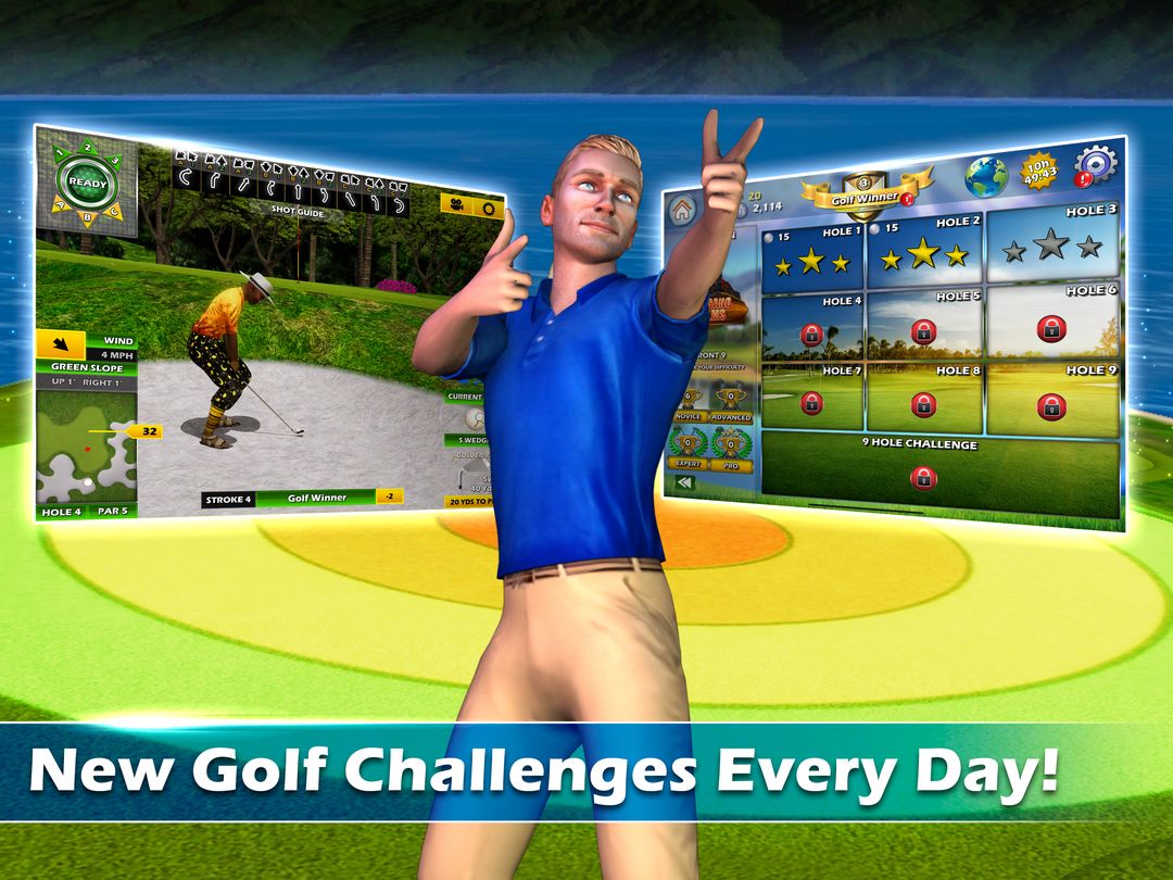 Golden Tee Golf: Online Games ภาพหน้าจอเกม