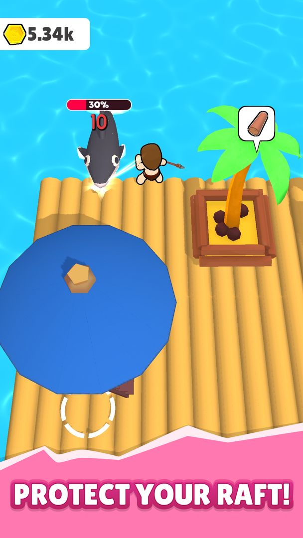 Raft Life - Build, Farm, Stack screenshot game