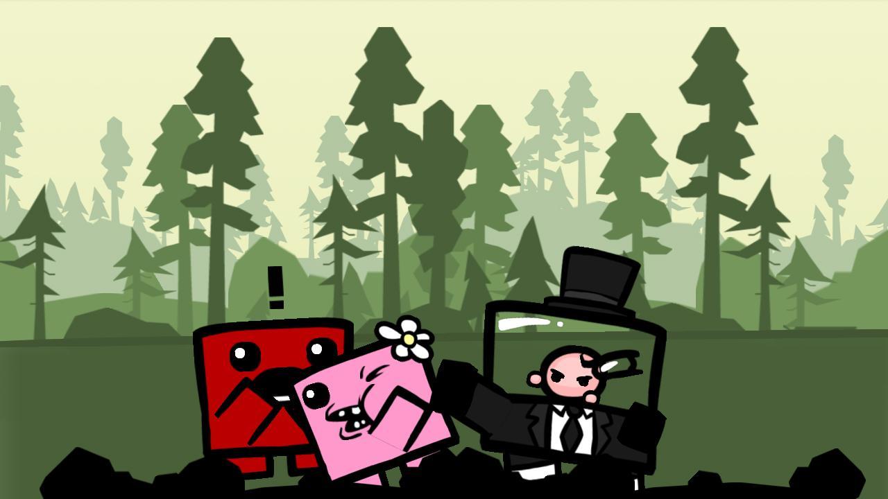 Cuplikan Layar Game Super Meat Boy