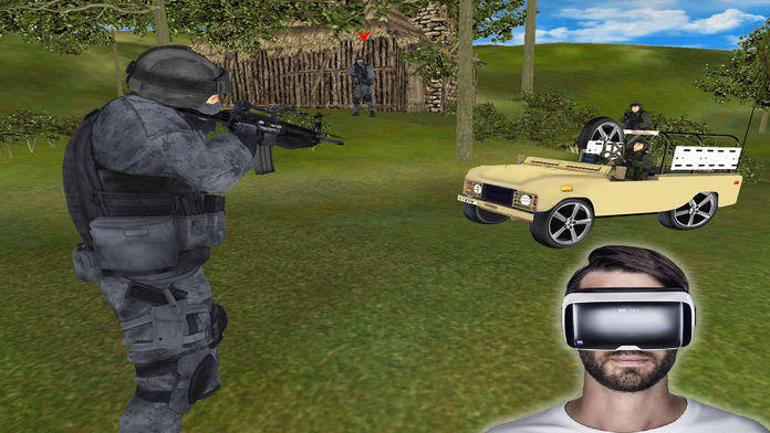 VR 前线 射手 战争 -  抗 恐怖分子 游戏 Best shooter terror games Game Screenshot