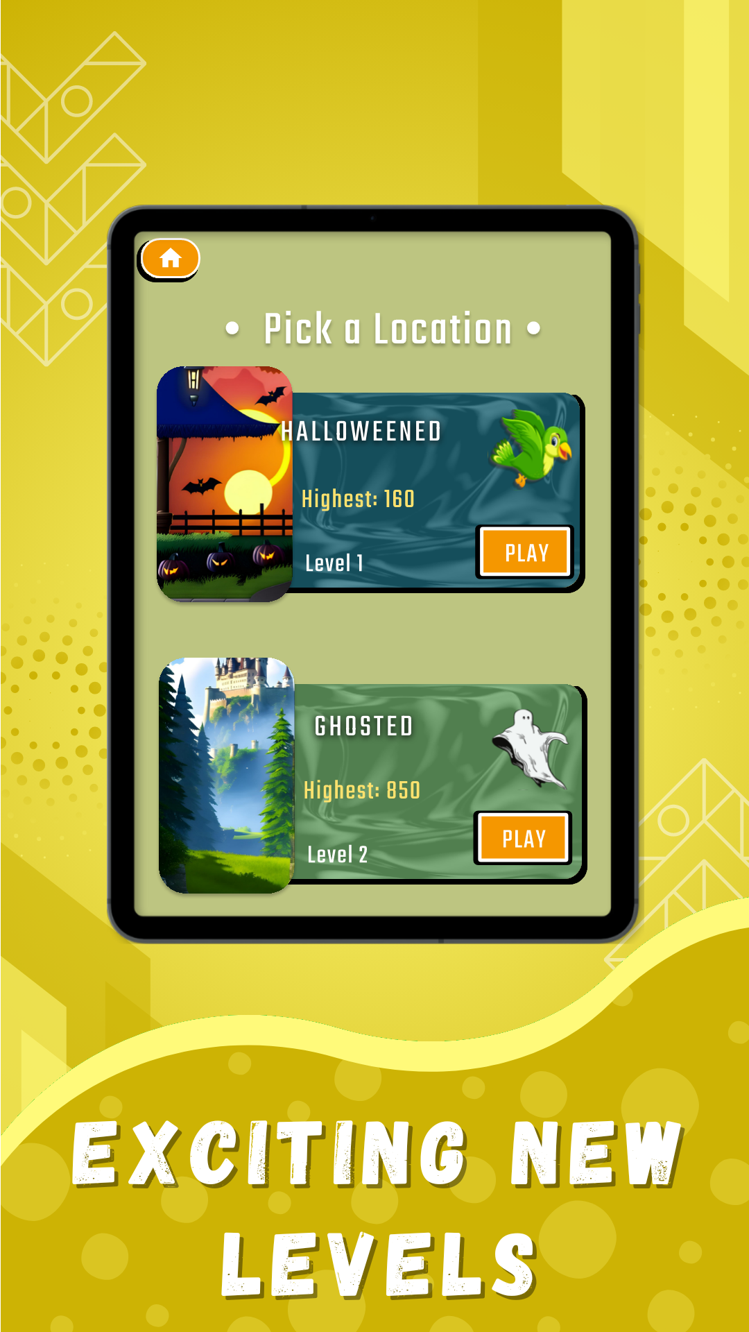 Bingo Spooky Flappy Game Screenshot