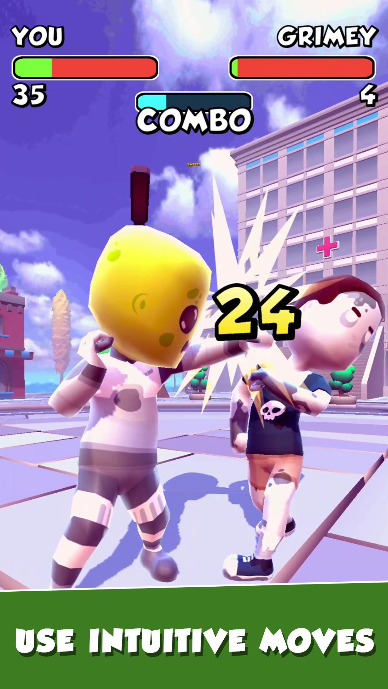 Swipe Fight! Game Screenshot