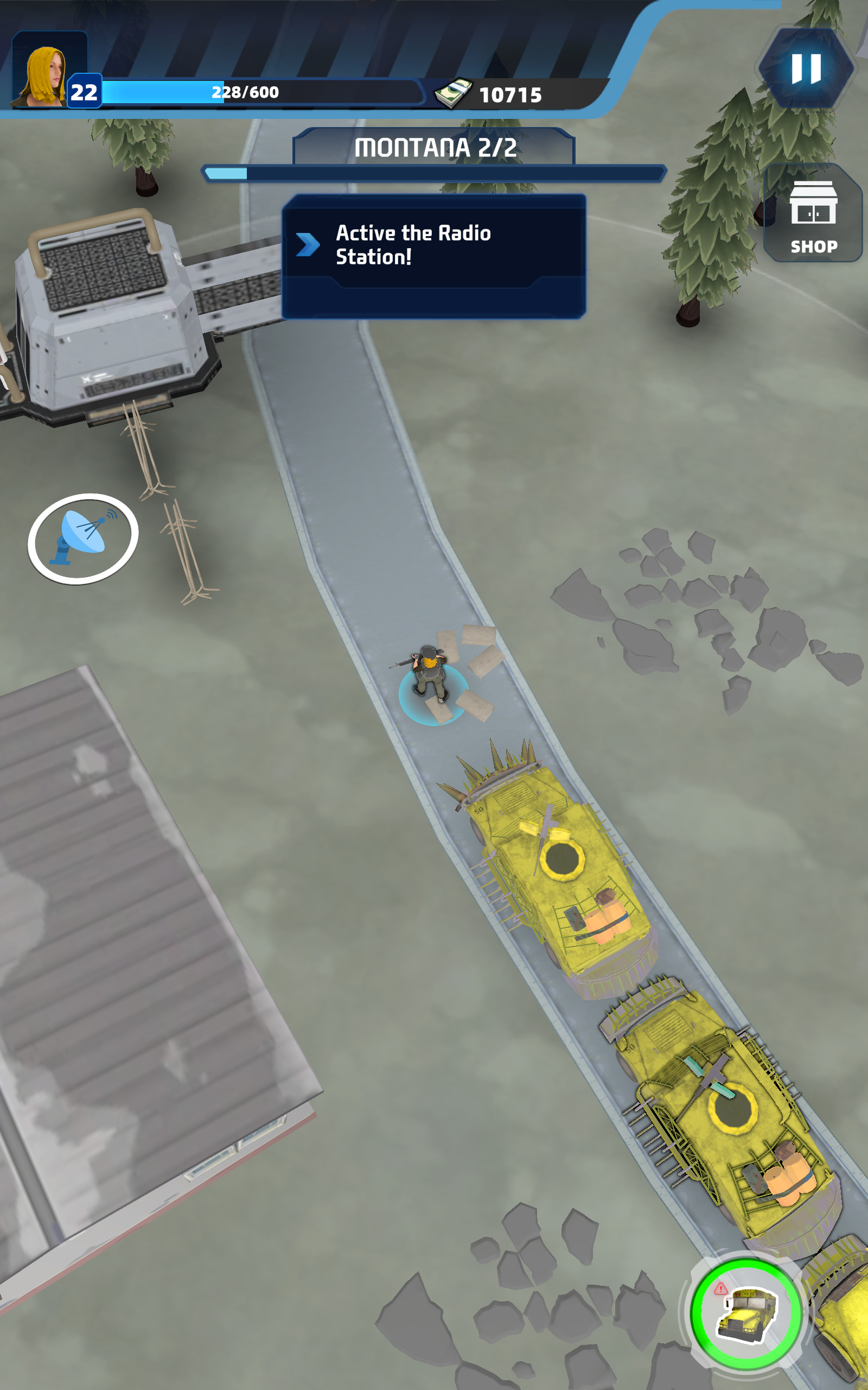 Zombie Convoy 게임 스크린 샷