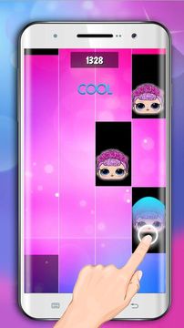 Lol Surprise Piano Dolls & Eggs ゲームのスクリーンショット