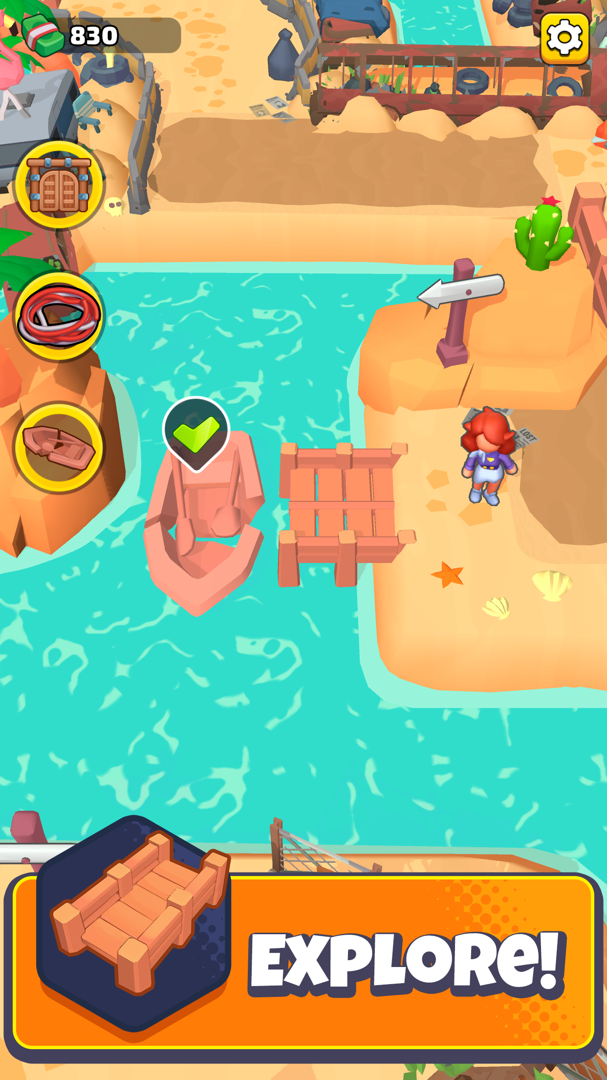 Clean n Craft Game Screenshot