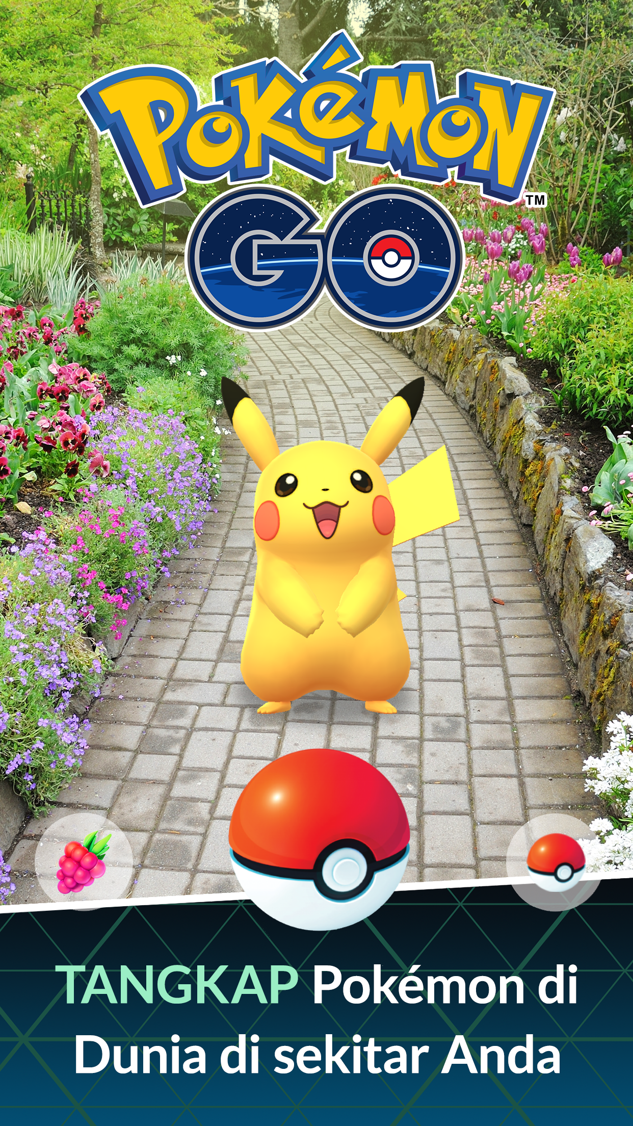 Cuplikan Layar Game Pokémon GO
