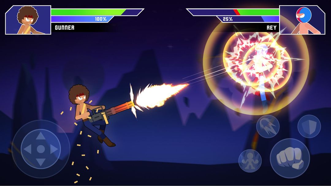 Galay of Stick: Super Champions Hero screenshot game