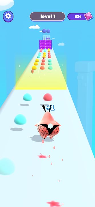 Screenshot 1 of Jelly Run 3D 1.1.0