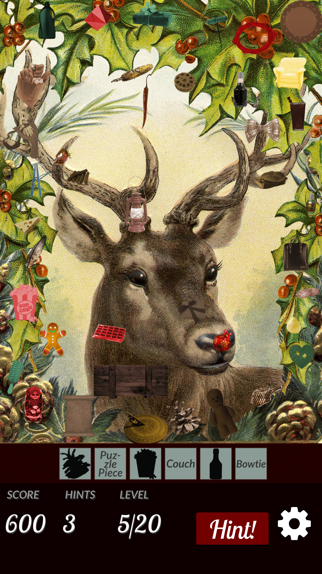 Hidden Objects Holiday Season: Christmas Cards 遊戲截圖