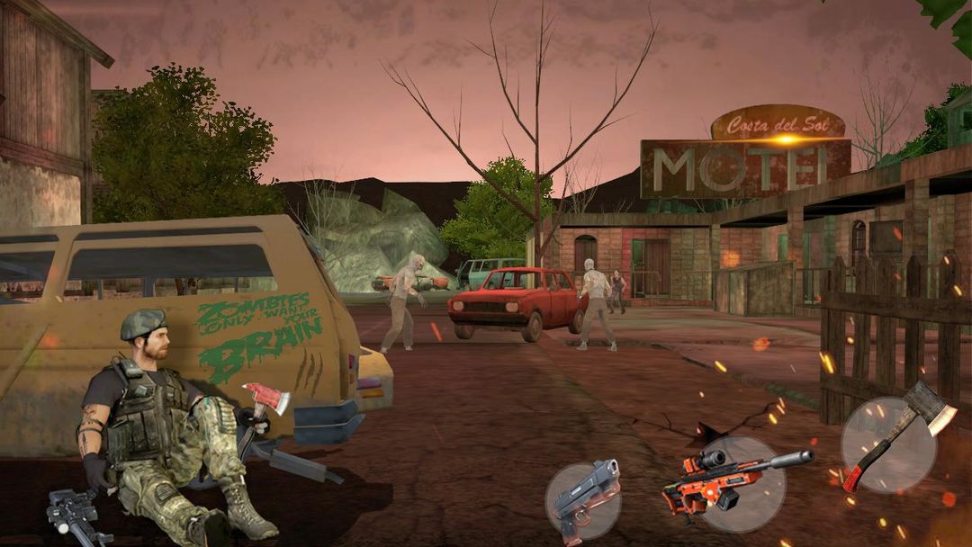 Zombie Hunter 3D screenshot game