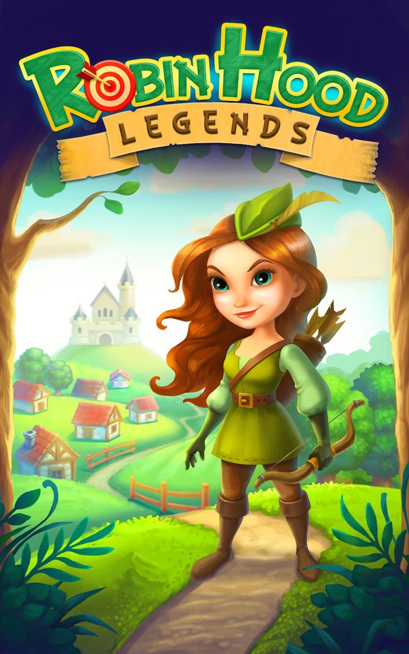 Robin Hood Legends – A Merge 3 Game Screenshot
