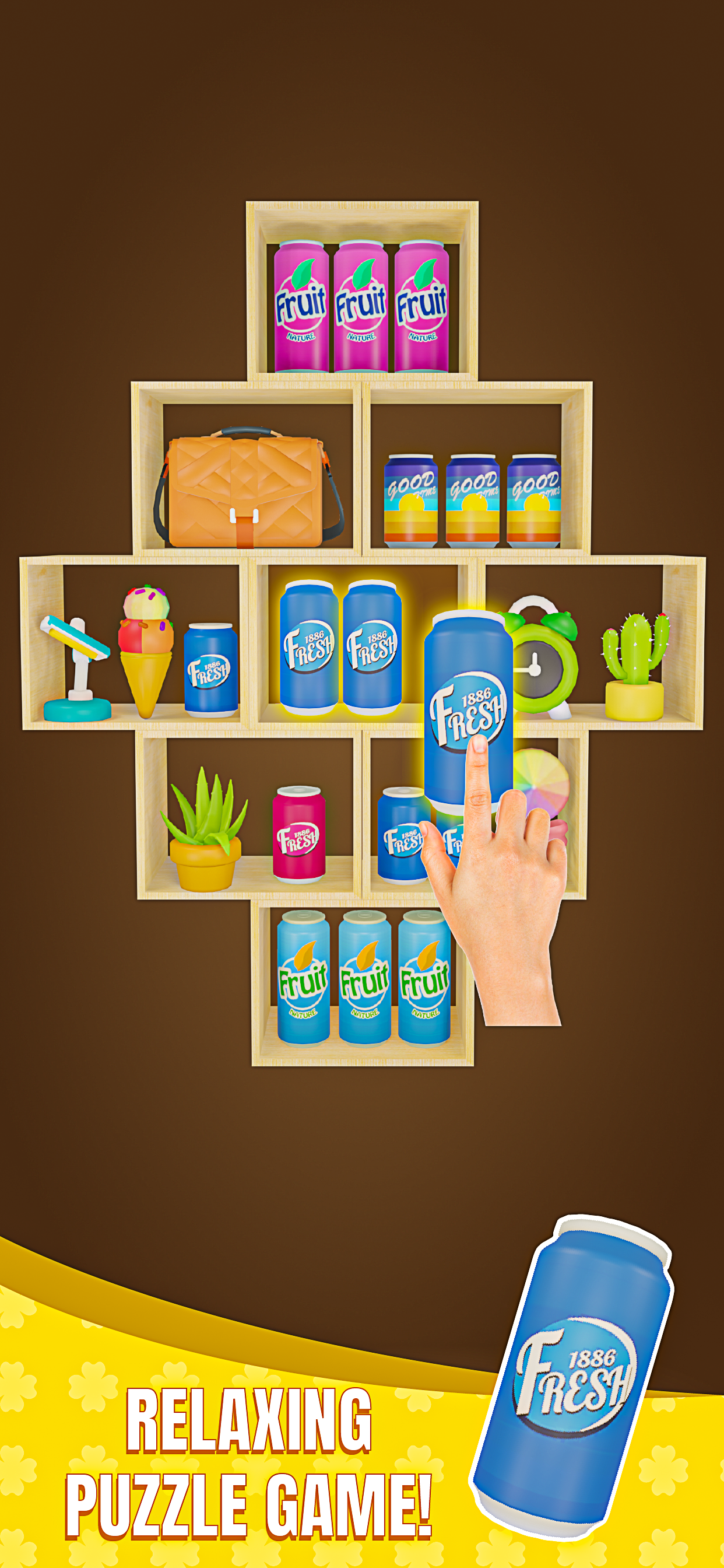 Triple Goods Merge: Sorting 3D Game Screenshot