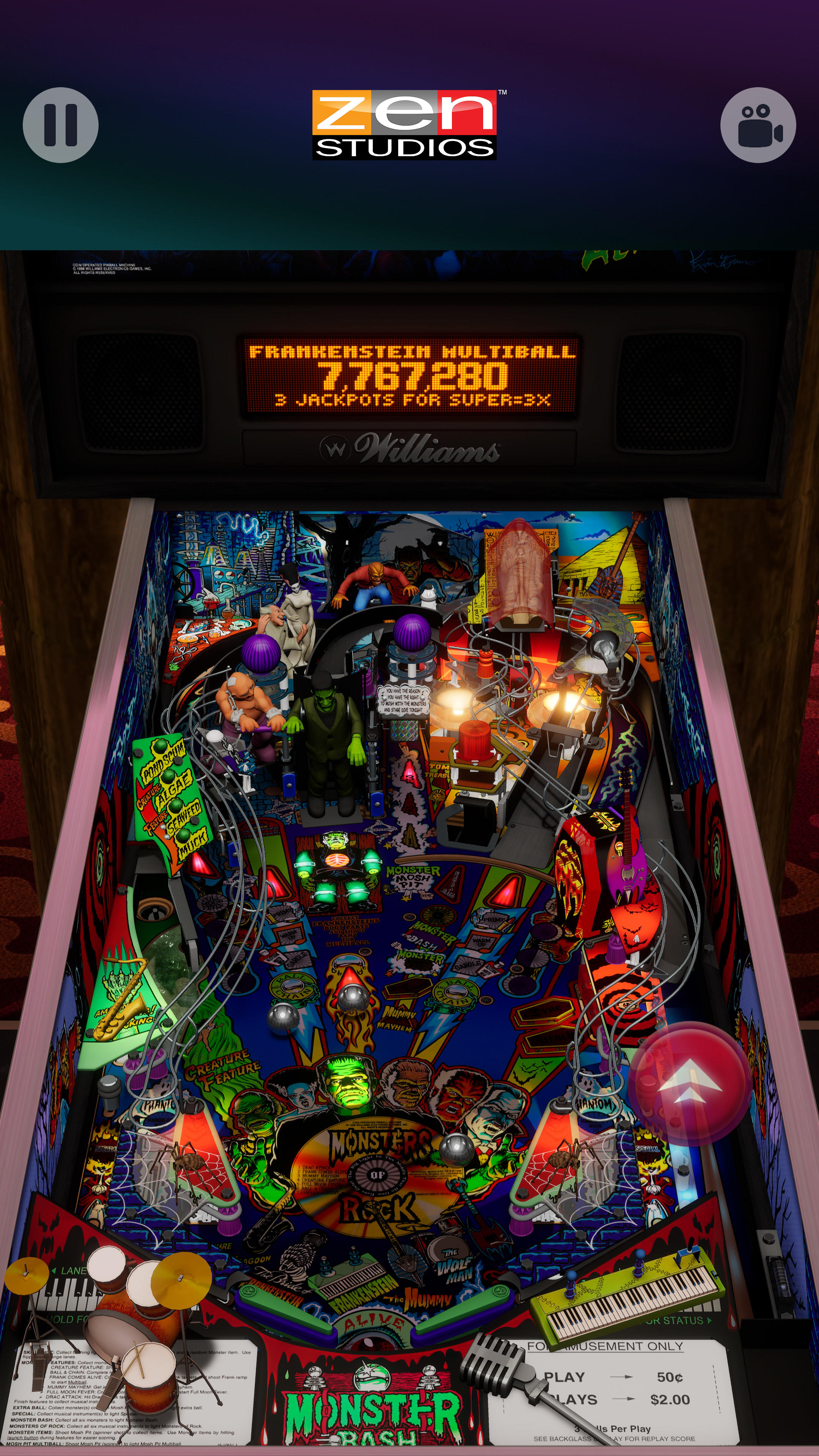 Captura de Tela do Jogo Zen Pinball World