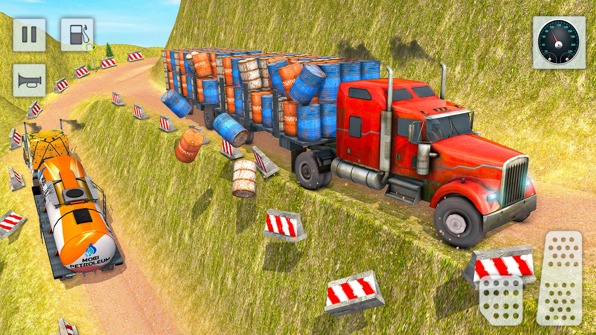 Captura de Tela do Jogo Heavy Cargo Truck Driving Sim