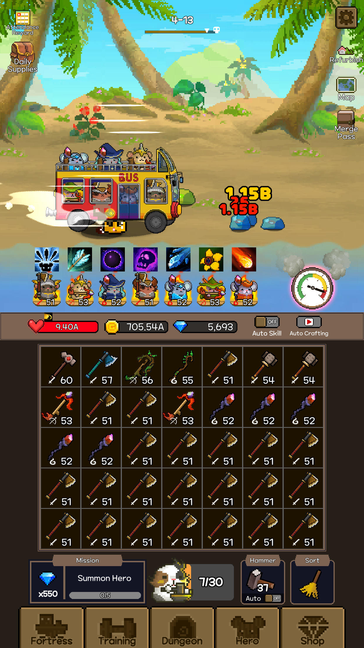 MERGE HAMSTER Game Screenshot