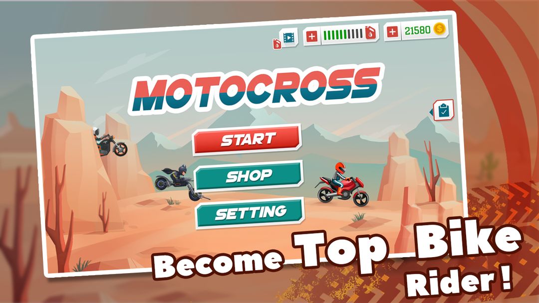 MX Motocross Motorcycle Racing ภาพหน้าจอเกม