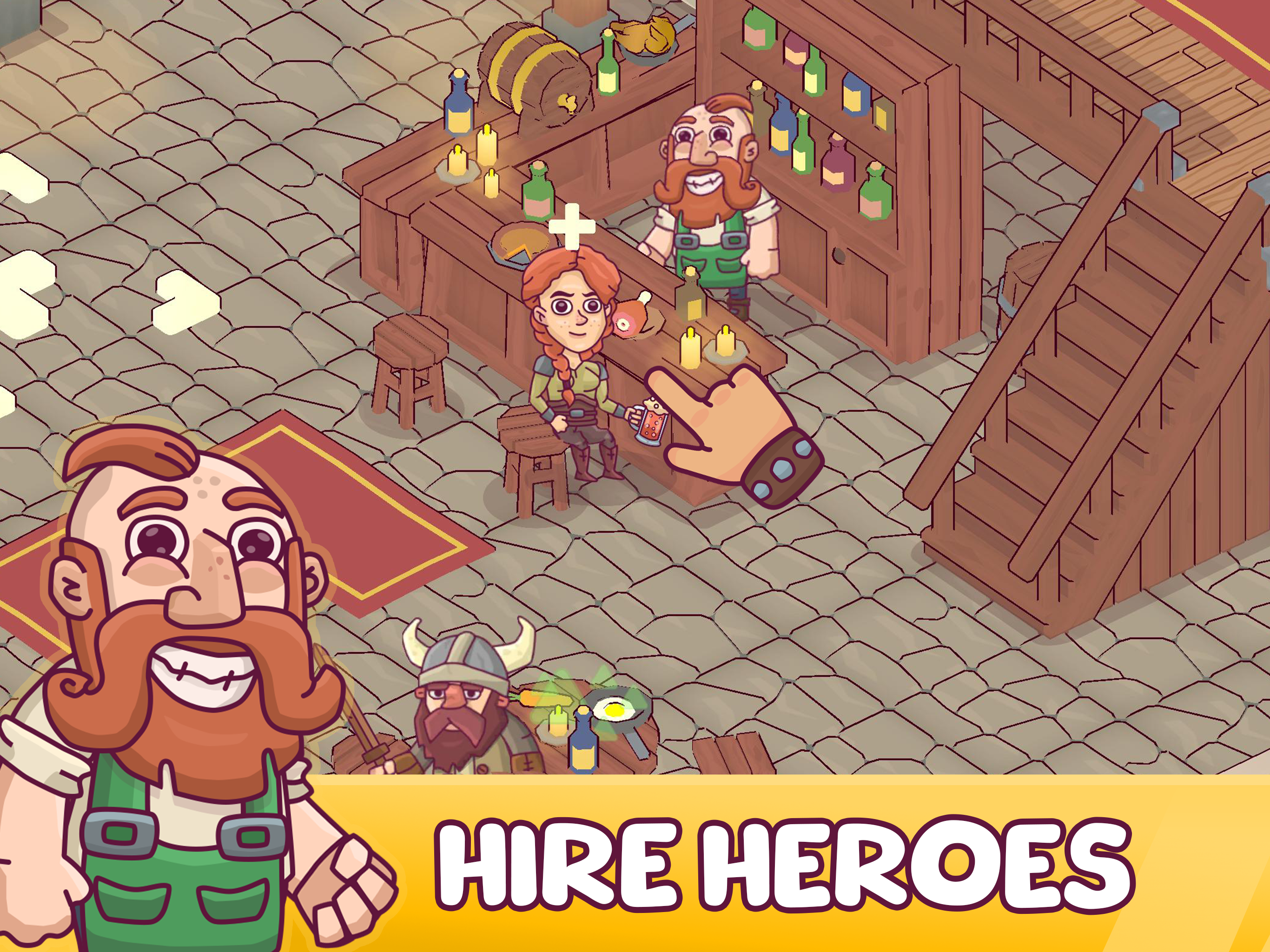Screenshot of Heroes Tavern: Idle Pub Tycoon