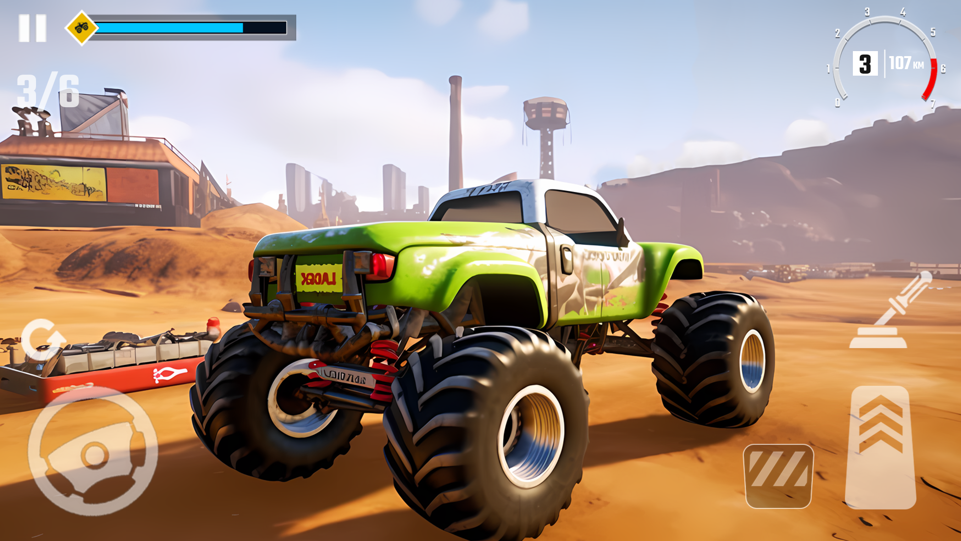 Screenshot 1 of 4x4 Monster Truck Racing Games 3.0