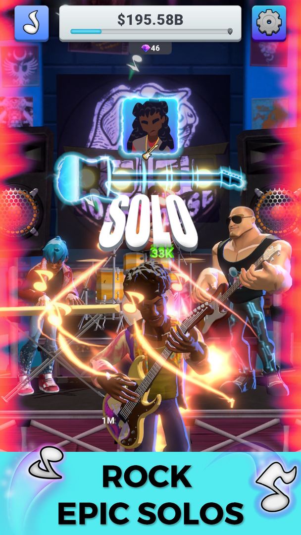 Screenshot of Concert Kings Idle Music Tycoon