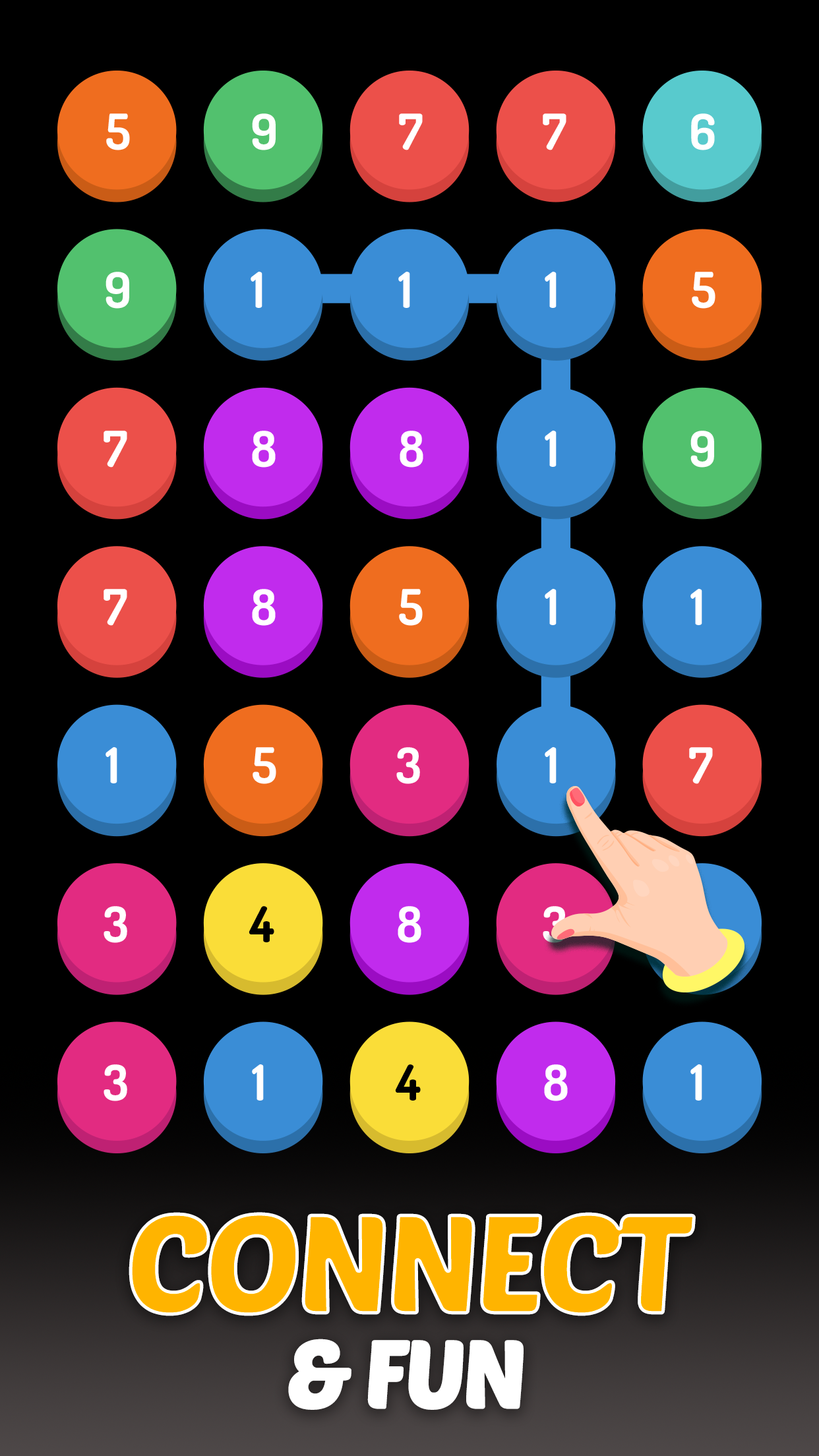 123 - Number Puzzle Game Game Screenshot