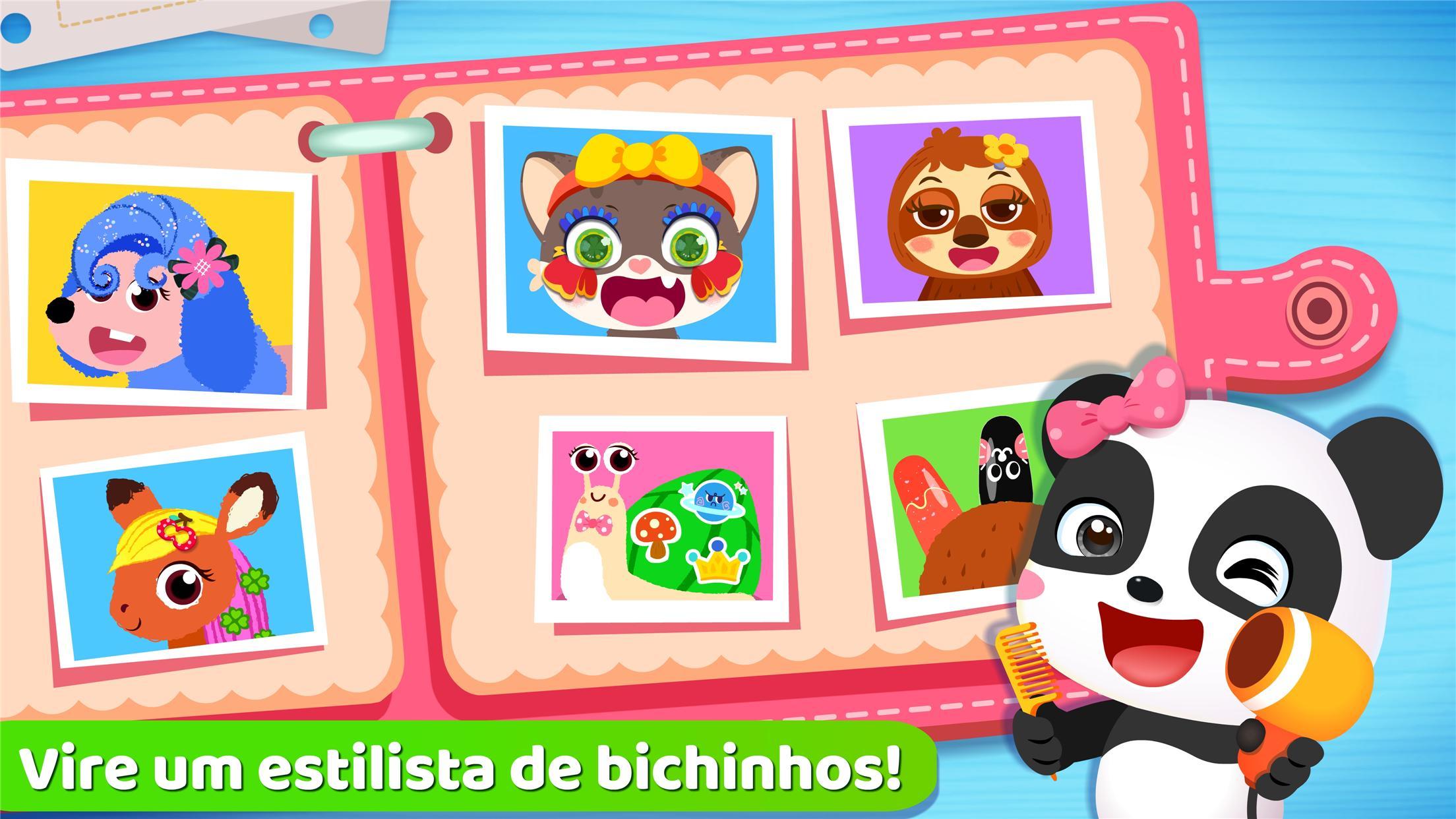 Captura de Tela do Jogo Petshop do Pequeno Panda