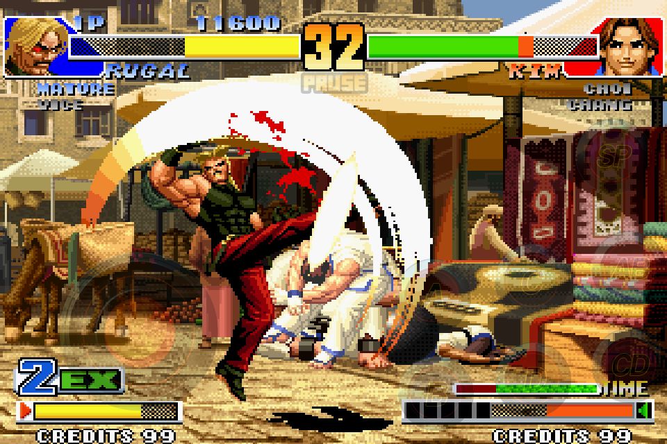 THE KING OF FIGHTERS '98 게임 스크린 샷