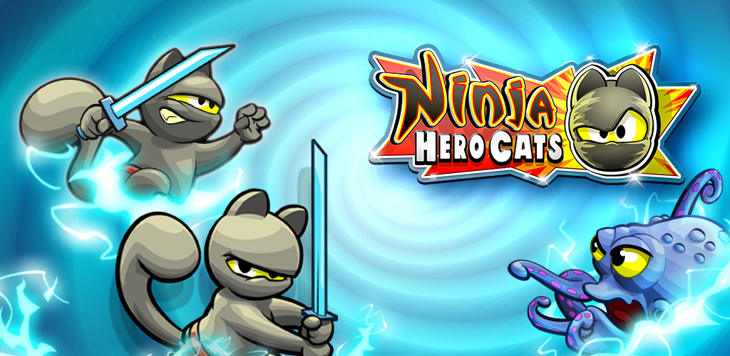 Screenshot of the video of Ninja Hero Cats for Families