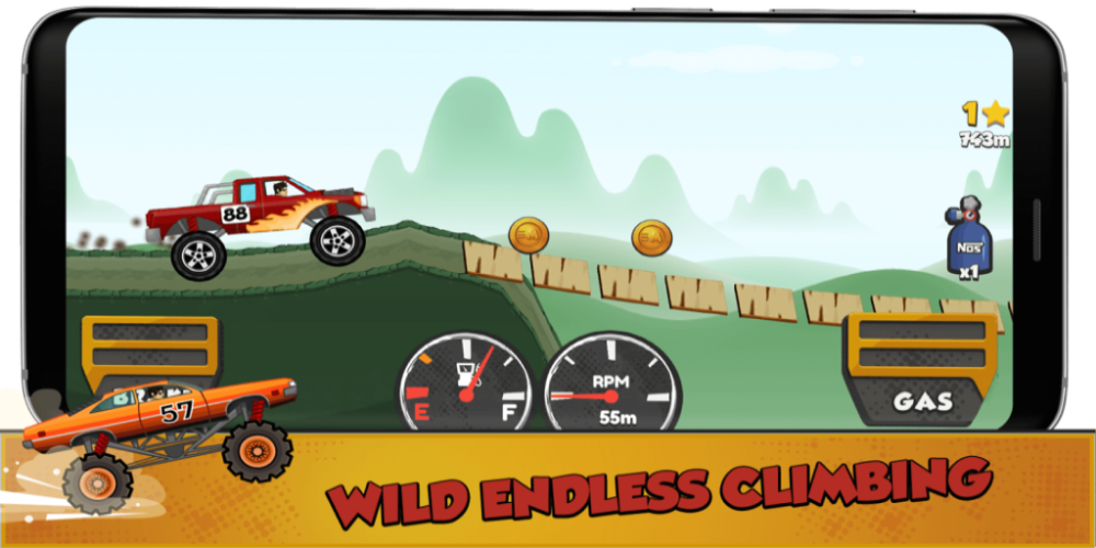 Professional Hill Climb Race screenshot game