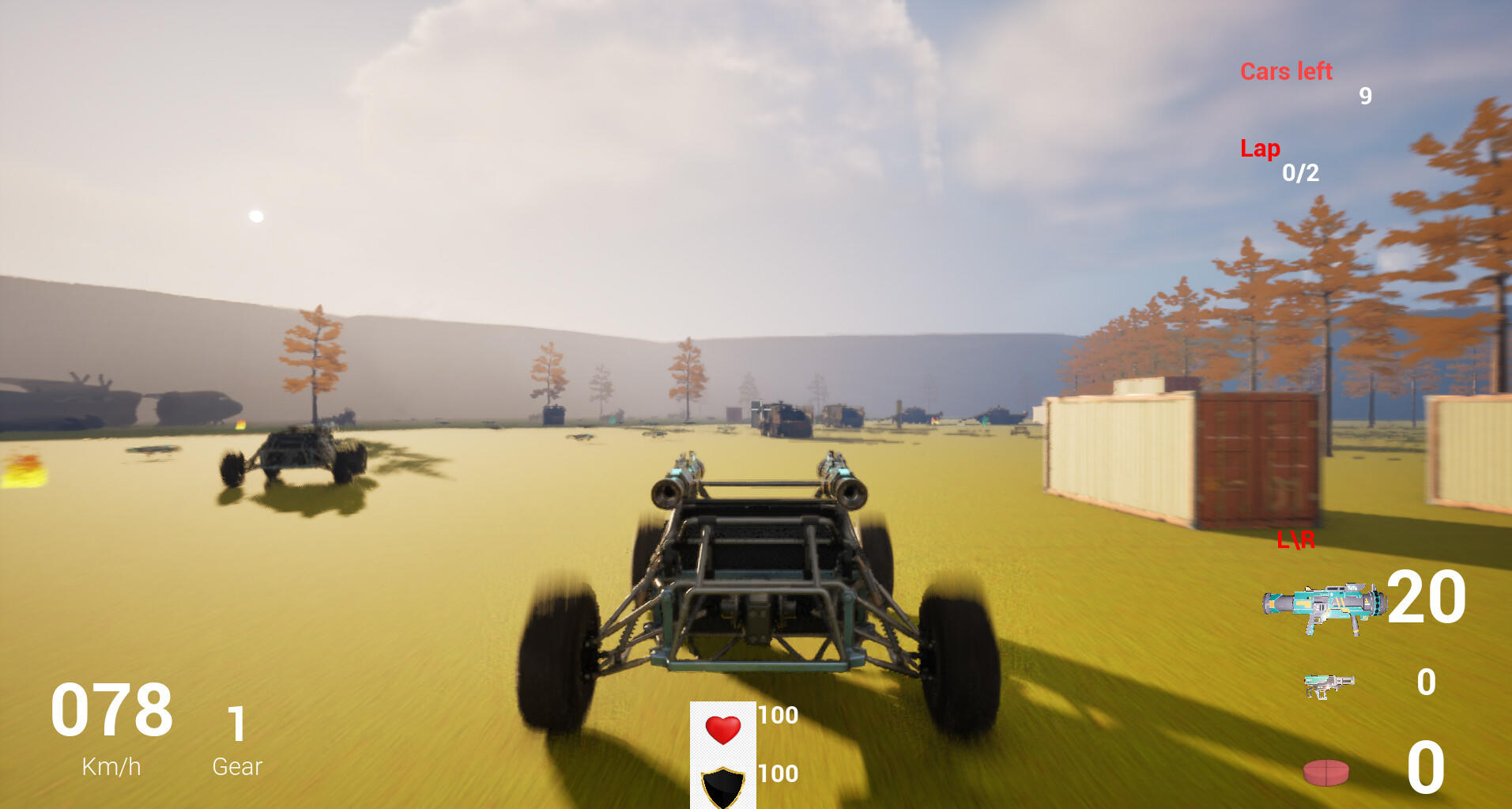Screenshot of Nash Racing: Battle