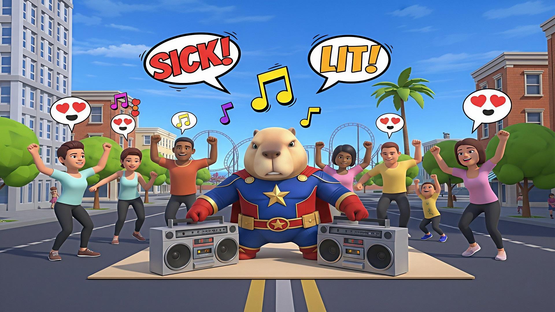 I Am Captain CapyBara Game Screenshot