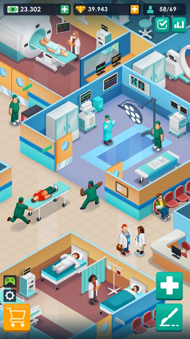 Surgeon Hospital Tycoon screenshot game