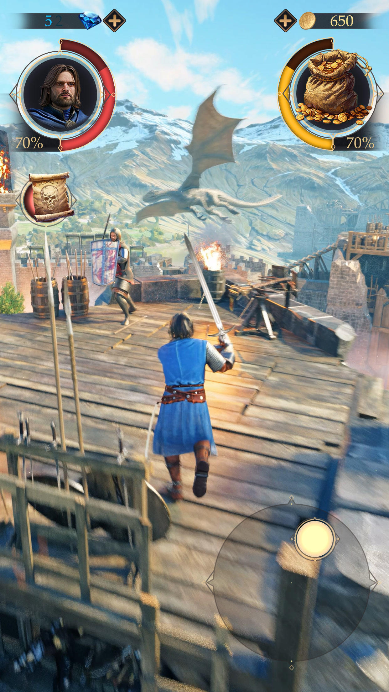 Royal Hero: Lord of Swords Game Screenshot