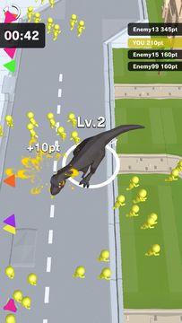 Dinosaur Rampage Game Screenshot